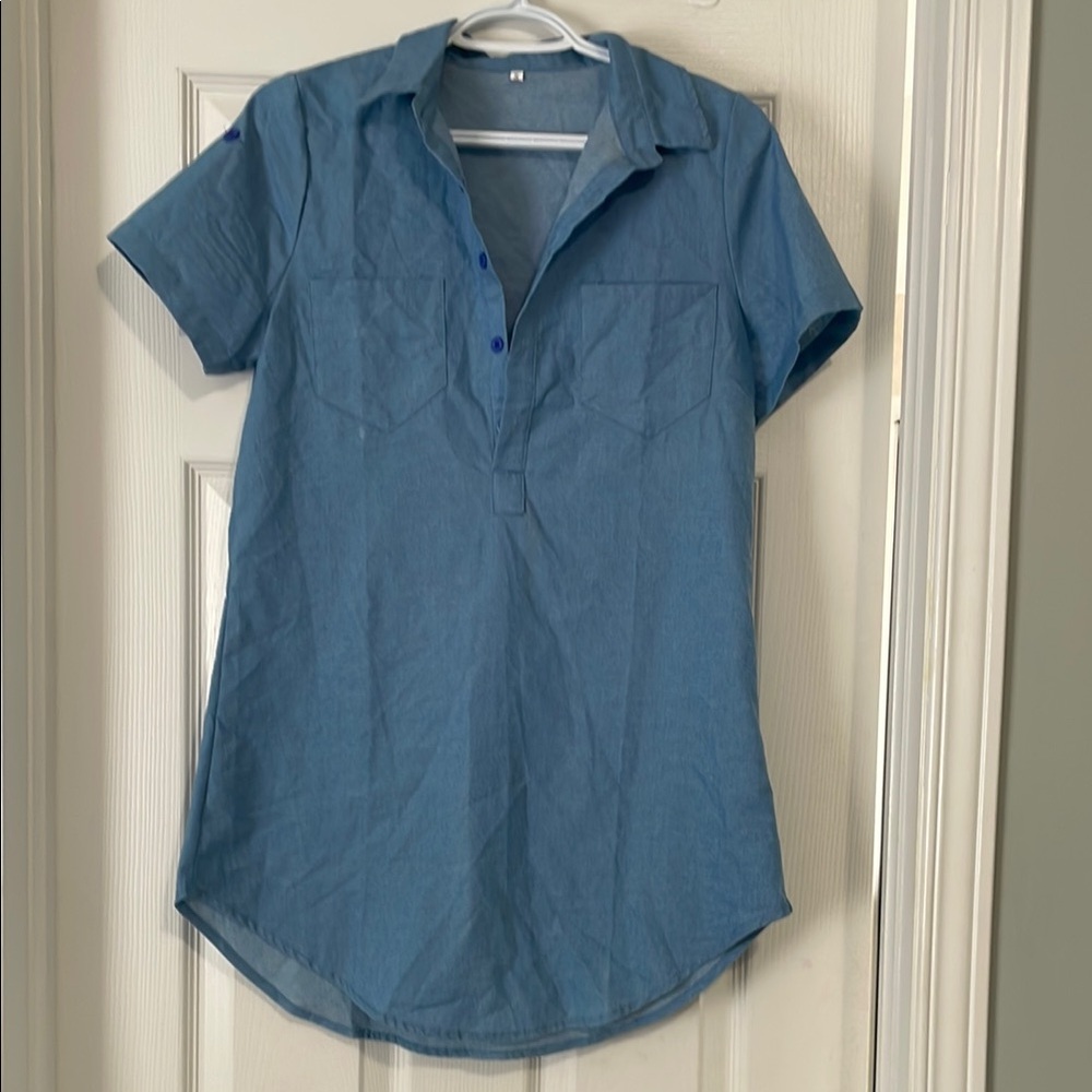 Marshalls Blue jean Mini Dress